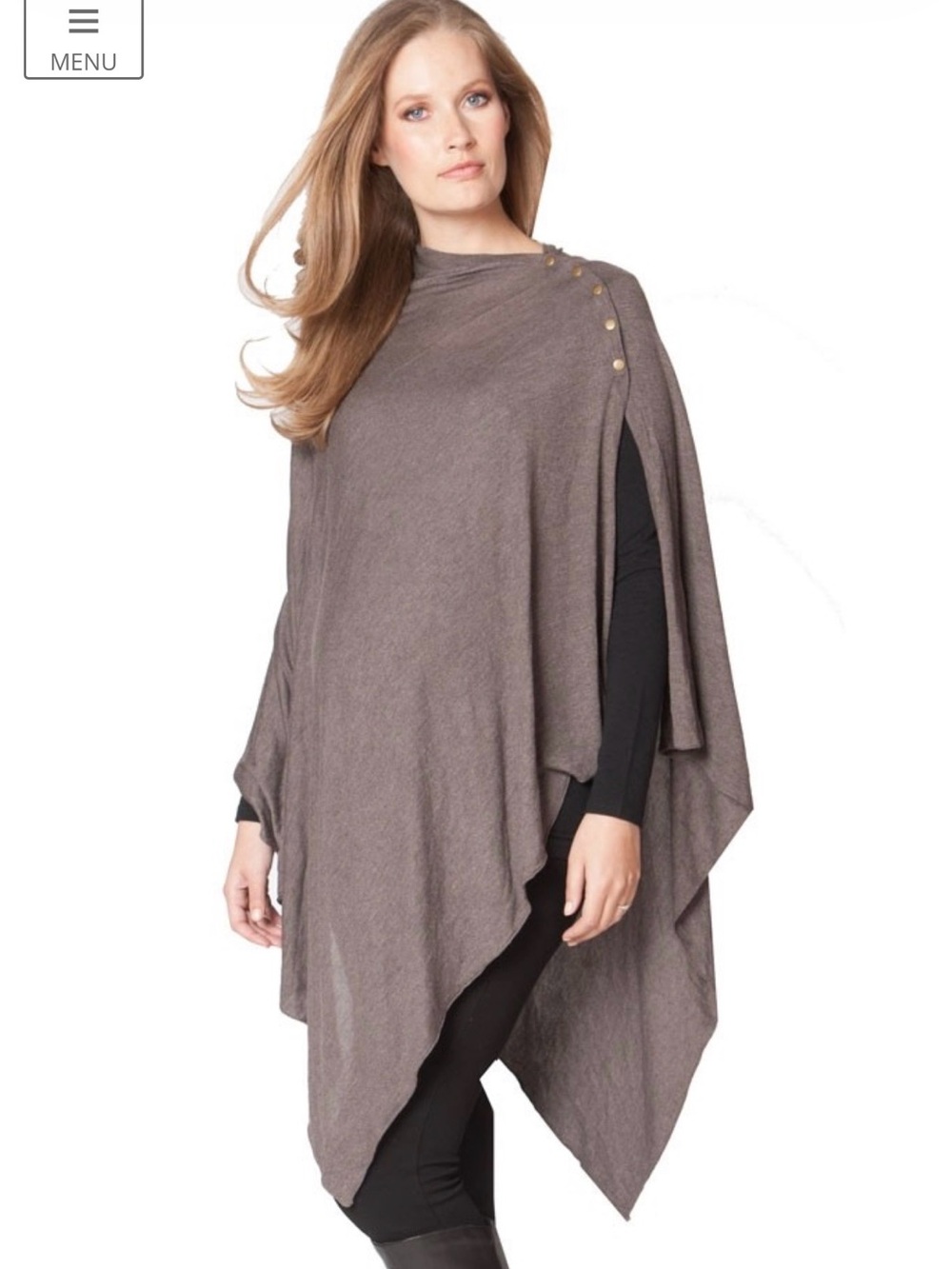 Seraphine Brown Maternity & Nursing Shawl